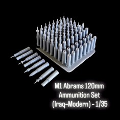 1/35 M1A2 Abrams 120mm Rounds Ammunition Set