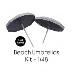 1/48 Beach Umbrellas Kit