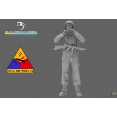 1/16 WWII US 2nd Armored Division Infantry Team Leader #02