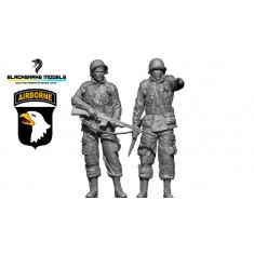 1/16 WWII US 101st Airborne Observation and Advance Set (2 Figures)