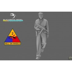 1/16 WWII US 2nd Armored Division Tank Crewman #07