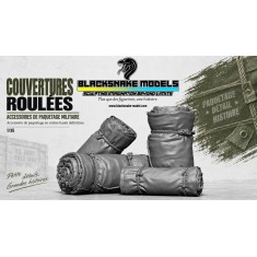 1/16 Rolled Blankets Diorama Set (6 Pieces)