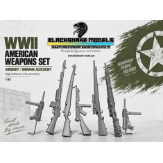 1/16 WWII US Infantry Weapons Set