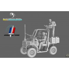1/16 Modern French UNAC Rider Crew Set (3 Figures)