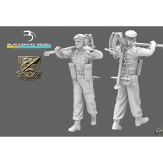 1/16 WWII French Commando Kieffer Vickers Tripod Bearer #14