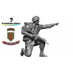 1/16 Vietnam US 1st Infantry Division LRRP Team Leader Top Dog Figure