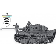 1/16 WWII German Panzer Elite Eastern Front 1944-45 Set (7 Figures)