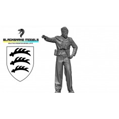 1/16 WWII German Panzer Tank Commander Eastern Front 1944 Figure