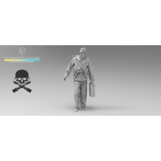 1/16 WWII German Totenkopf Winter Tiger Crewman #03
