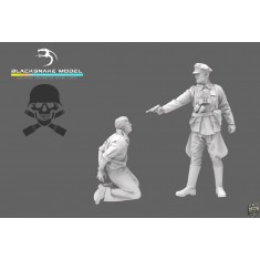1/16 WWII German Waffen-SS Soldier Execution Set