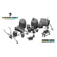 1/48 Farm Diorama Accessories Set