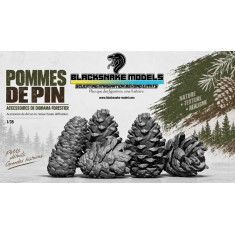 1/48 Pine Cones Diorama Set (20 Pieces)