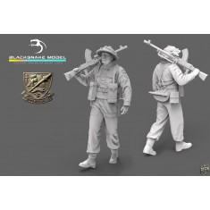 1/48 WWII French Commando Kieffer Bren Gunner #11