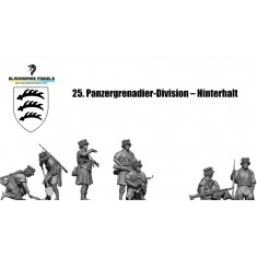1/48 WWII German 25th Panzergrenadier Division Ambush Set (7 Figures)