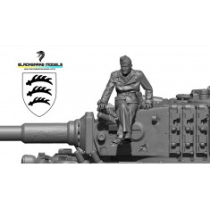 1/48 WWII German Panzer Crew Veteran #01 Eastern Front 1944 Figure