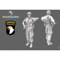 1/48 WWII US 101st Airborne Officer Figure