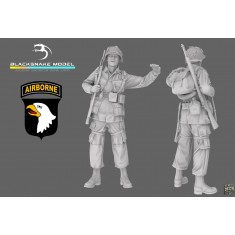 1/48 WWII US 101st Airborne Paratrooper #16