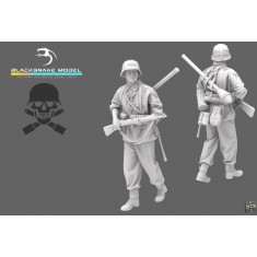1/48 WWII German Waffen-SS Soldier #04