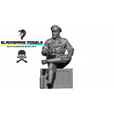1/48 WWII German Waffen-SS Officer #21, Normandy 1944