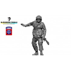 1/72 WWII US 82nd Airborne Paratrooper #03
