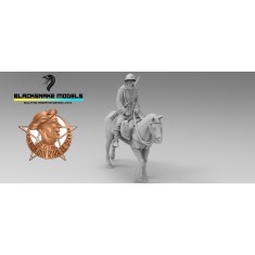 1/72 WWII Moroccan 2nd GTM Goumier Riding Mule #03