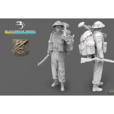 1/72 WWII French Commando Kieffer Rifleman #05