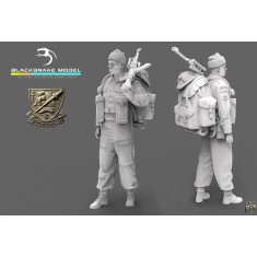 1/72 WWII French Commando Kieffer Rifleman #06