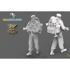1/72 WWII French Commando Kieffer Squad Leader #08