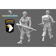 1/72 WWII US 101st Airborne Sniper Figure