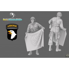 1/72 WWII US 101st Airborne Paratrooper #15