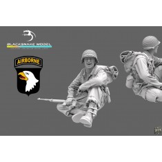 1/72 WWII US 101st Airborne Paratrooper #18
