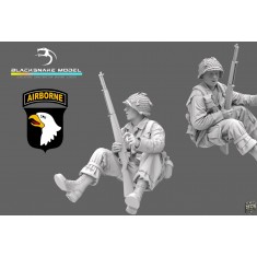 1/72 WWII US 101st Airborne Paratrooper #21