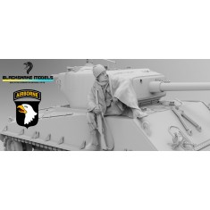 1/72 WWII US 101st Airborne Paratrooper #29, Bastogne