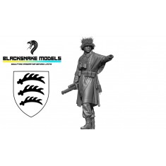 1/35 WWII German Panzergrenadier NCO Pointing Ahead #01