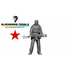 1/35 Modern Russian GRU Spetsnaz Heavy Fire Support Gunner Figure