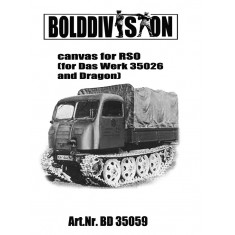 1/35 Raupenschlepper Ost (RSO) Canvas for Dragon/DasWerk #35026