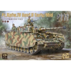 1/35 PzKpfw. IV Ausf. H Early/Mid (1 kit & 4 figures)