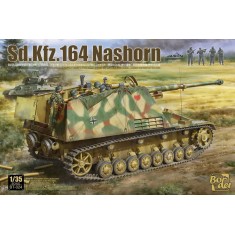 1/35 Sd.Kfz.164 Nashorn Early Command Version w/4 Figures