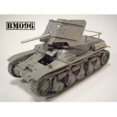 1/35 3.7cm Pak35/36 auf 35R(f) (Full Resin kit w/Photo-etched parts & Aluminum Barrel)