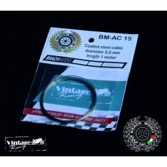 0.6mm Coated Steel Cable 1m