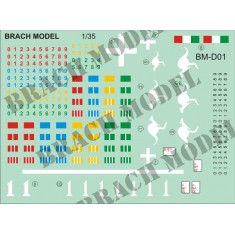 Decals for 1/35 Italian Tank M11/39
