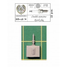 1/12 Spark Plug (16mm in 1:1 Scale)