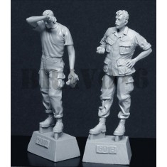 1/35 US G.I.s "Take Five", Nam (2 figures with decals)