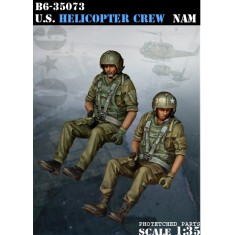 1/35 US Helicopter Crew in Vietnam (2 Figures)