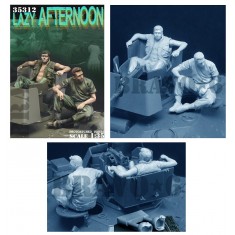 1/35 Tank Crews Lazy Afternoon (2 figures)