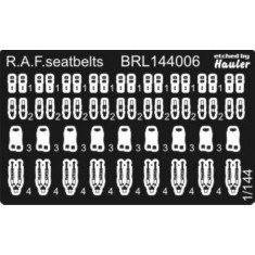 1/144 British Seat Belts for Aircrafts