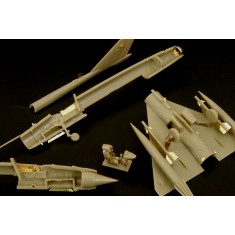 1/144 MiG-21 Mf-Mfn PE parts for Eduard kit 4425/7106