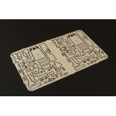 1/144 N1K2 Shiden Kai Detail Set PE parts for PLATZ kit