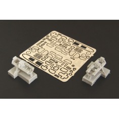 1/144 Me 262B Schwalbe PE parts for Eduard kit