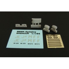 1/144 Beer Spitfire Mk IX PE and Resin Conversion set for Eduard kit
